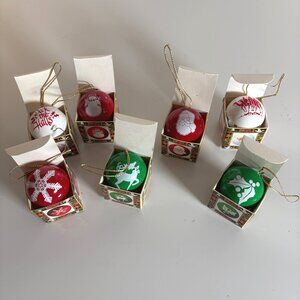Scentimentals Christmas Ornaments for Artificial Trees Scented Set Of 7